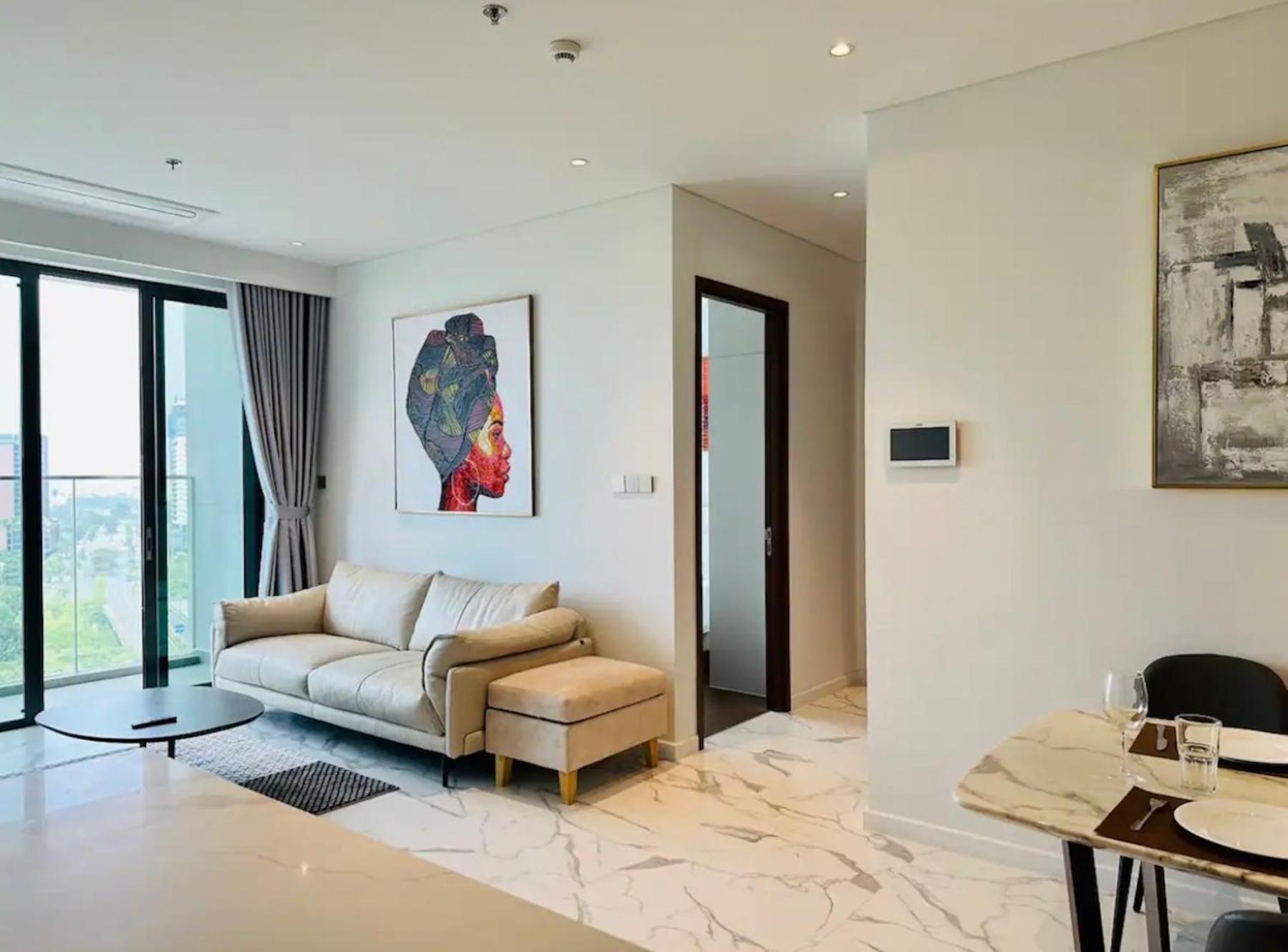 The Crest-Central Saigon Riverside -Free Pool-Gym-Sauna Room-Yoga Room Ho Chi Minh City Exterior photo